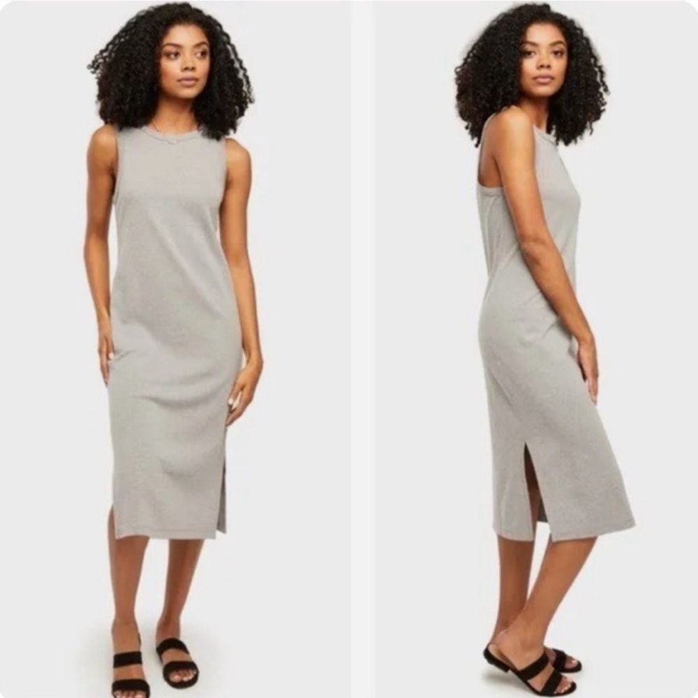 Able Shilpa Midi Tank Dress Rust Size Small - Picture 3 of 4